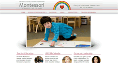 Desktop Screenshot of irvinemontessori.com